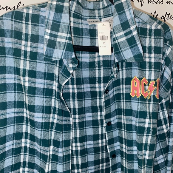 ACDC Graphic Buttondown Shirt - Picture 6 of 10